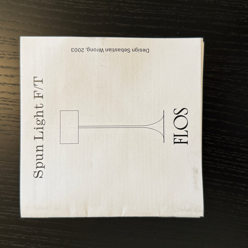 FLOS Spun Light F -  Stehlampe - Schwarz - Neu!