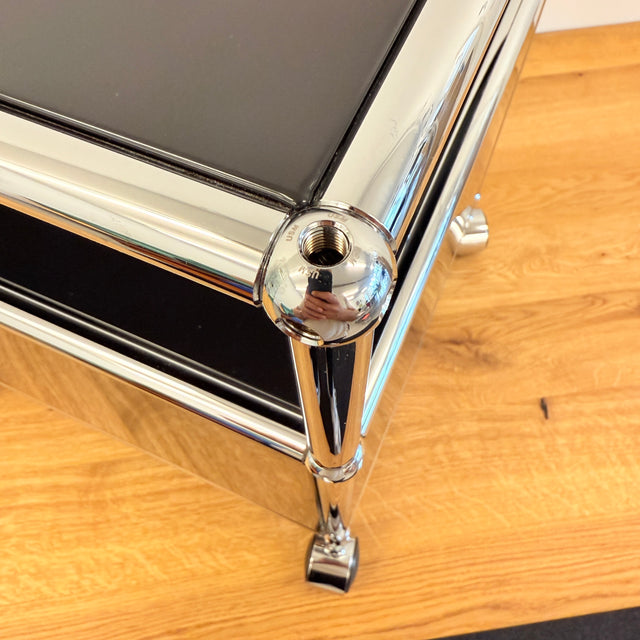 USM Haller - Nachtschränkchen/Druckerwagen - Schwarz- TOP Zustand!