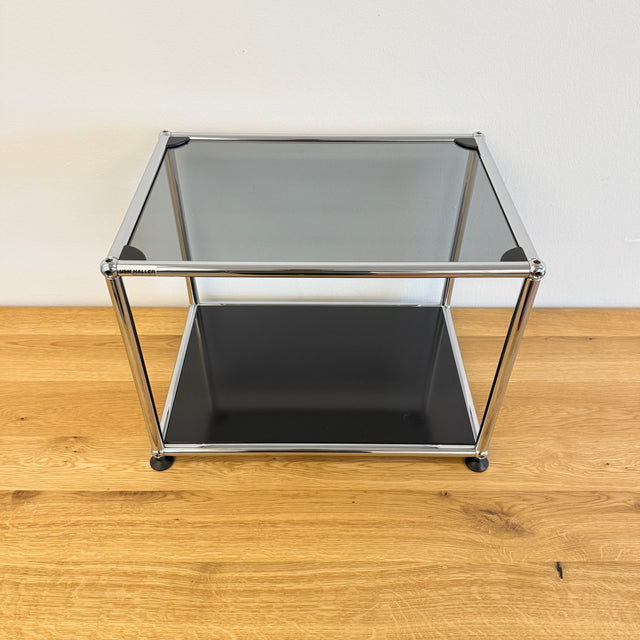 USM Haller - Beistelltisch - Rauchglas/Schwarz - TOP Zustand!