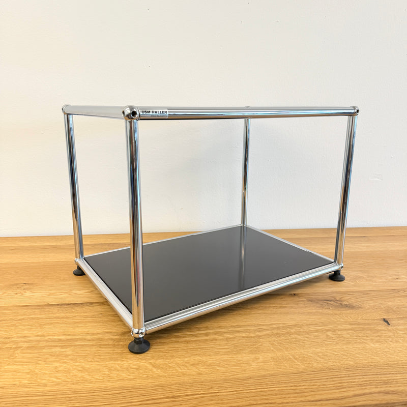USM Haller - Beistelltisch - Rauchglas/Schwarz - TOP Zustand!