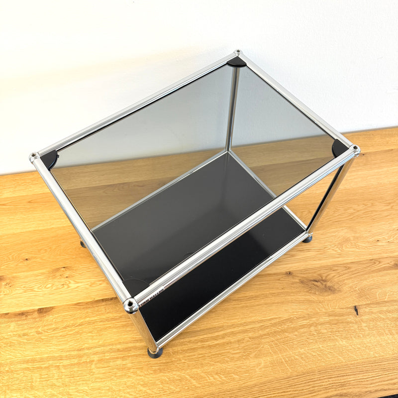 USM Haller - Beistelltisch - Rauchglas/Schwarz - TOP Zustand!