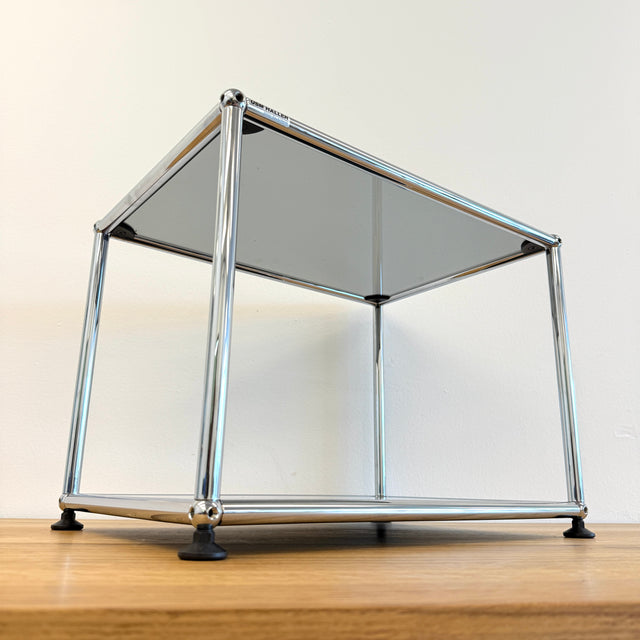 USM Haller - Beistelltisch - Rauchglas/Schwarz - TOP Zustand!