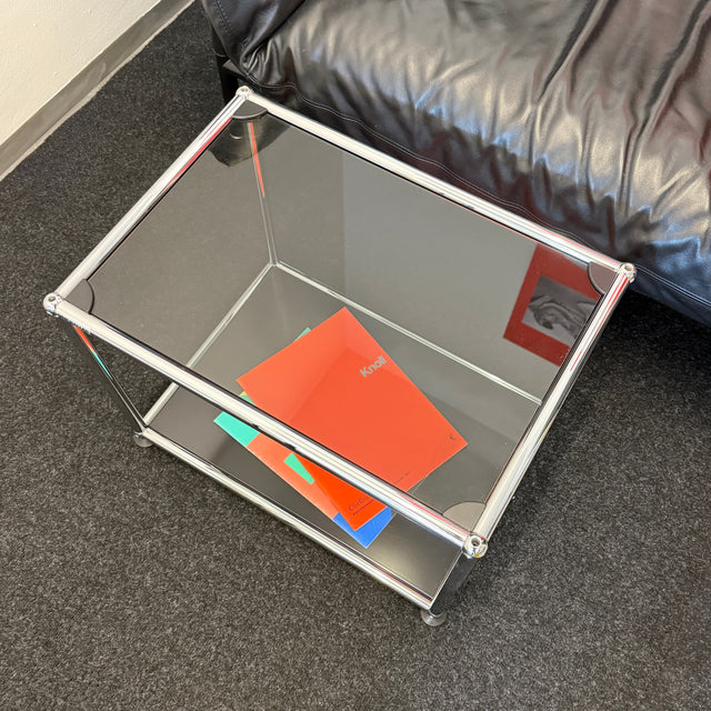USM Haller - Beistelltisch - Rauchglas/Schwarz - TOP Zustand!