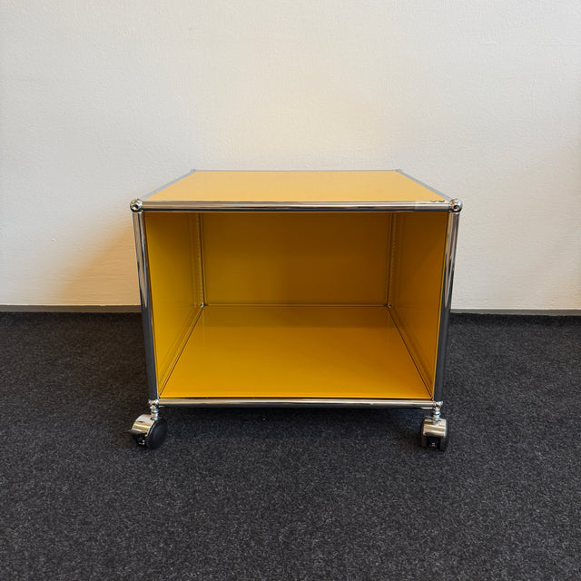 USM Haller - Beistelltisch/Druckerwagen - Goldgelb- TOP Zustand!