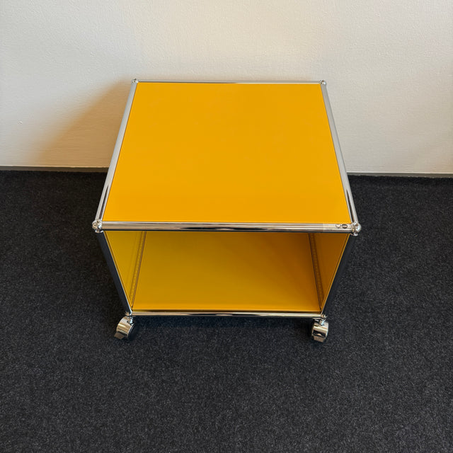 USM Haller - Beistelltisch/Druckerwagen - Goldgelb- TOP Zustand!