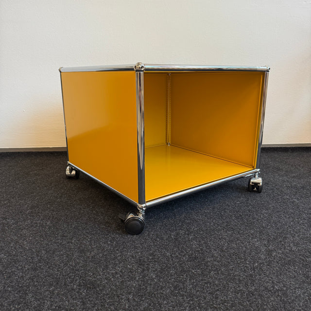 USM Haller - Beistelltisch/Druckerwagen - Goldgelb- TOP Zustand!