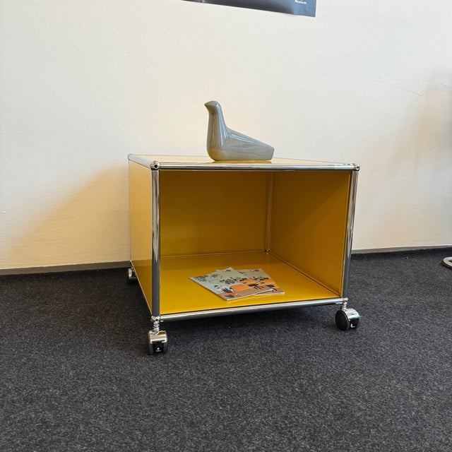 USM Haller - Beistelltisch/Druckerwagen - Goldgelb- TOP Zustand!
