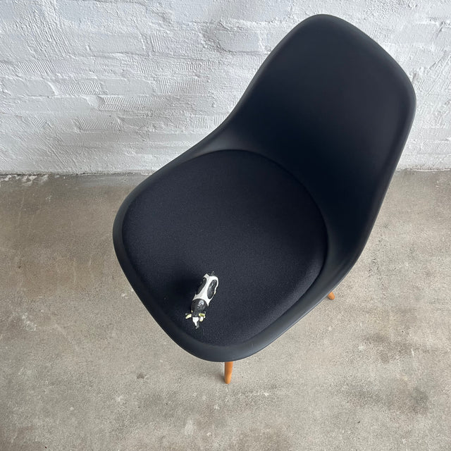 Vitra - Eames Plastic Side Chair DSW -  schwarz