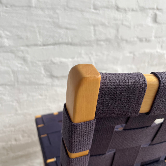 Knoll International - Risom 666 Stuhl - dunkelblau - TOP Zustand