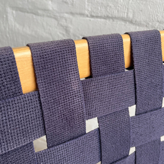 Knoll International - Risom 666 Stuhl - dunkelblau - TOP Zustand