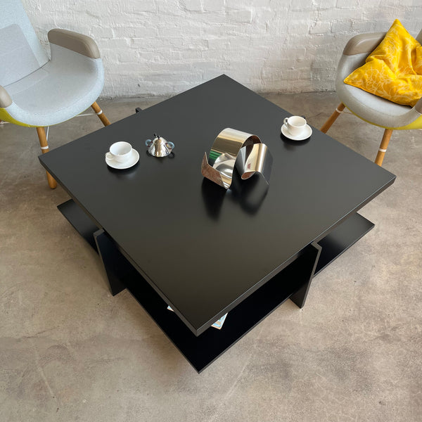 Cassina - Lewis Coffee Table - Couchtisch - schwarz - Frank Lloyd Wright - gebrauchter TOP Zustand