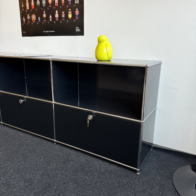 USM Haller - Sideboard/Regal - Schwarz - Guter gebrauchter Zustand