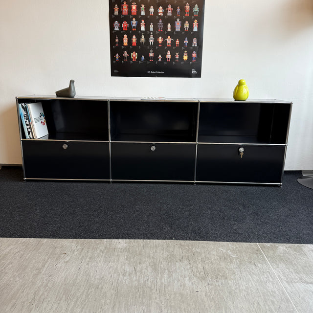 USM Haller - Sideboard/Regal - Schwarz - Guter gebrauchter Zustand