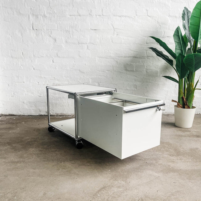 USM Haller - Druckerwagen - Weiß - TOP Zustand!