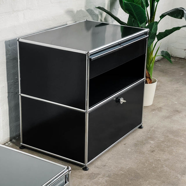 USM Haller - Doppelcontainer - schwarz - gebrauchte TOP Qualität