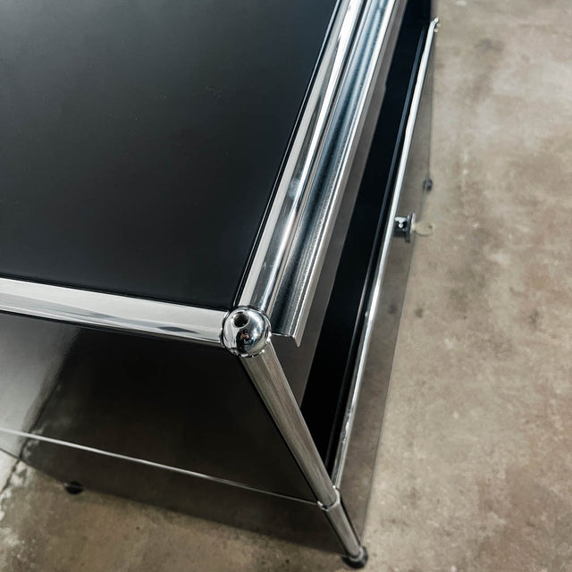 USM Haller - Doppelcontainer - schwarz - gebrauchte TOP Qualität