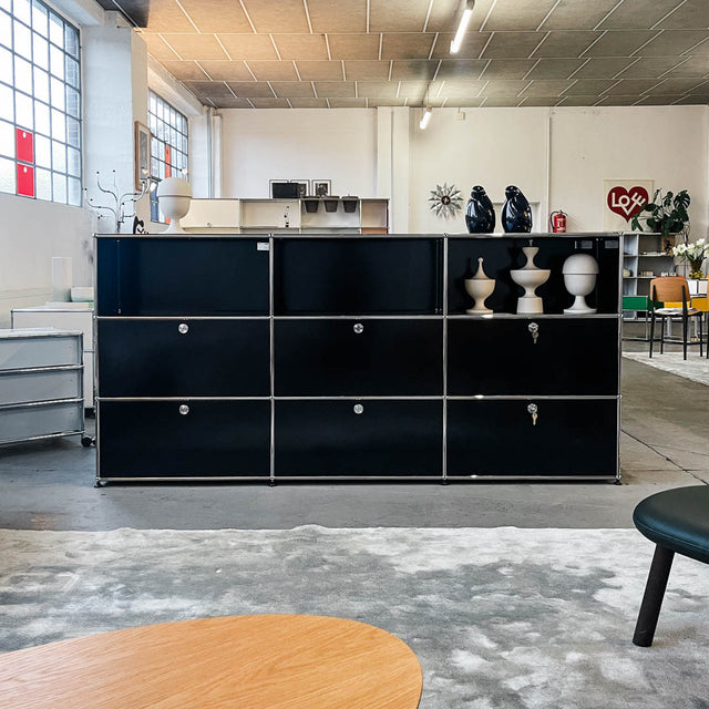 USM Haller - Regal - schwarz