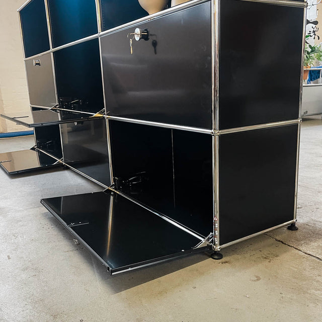 USM Haller - Regal - schwarz