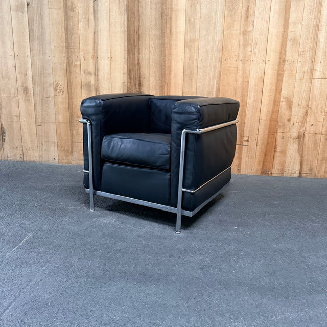 Cassina - LC 2 - Sessel - Leder Schwarz - TOP Zustand!