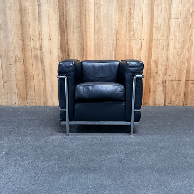 Cassina - LC 2 - Sessel - Leder Schwarz - TOP Zustand!