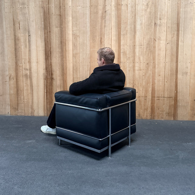 Cassina - LC 2 - Sessel - Leder Schwarz - TOP Zustand!