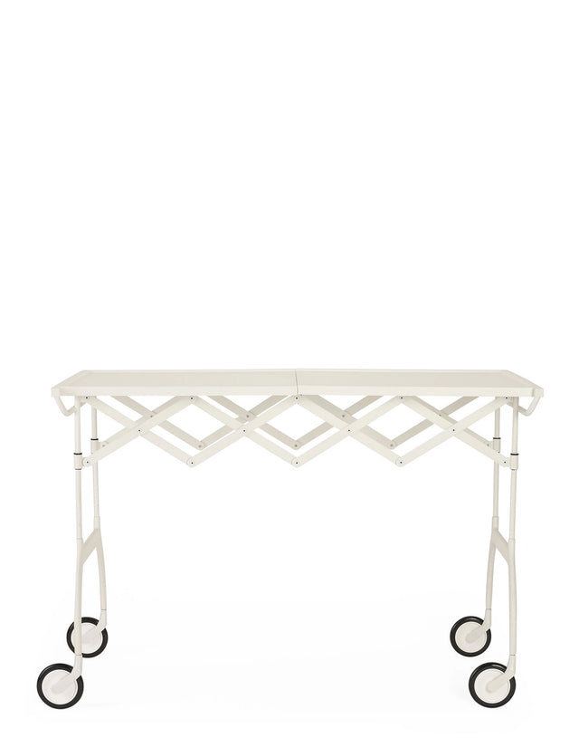 Kartell - Servierwagen / Tisch Battista - matt - Antonio Citterio mit Oliver Löw - NEU