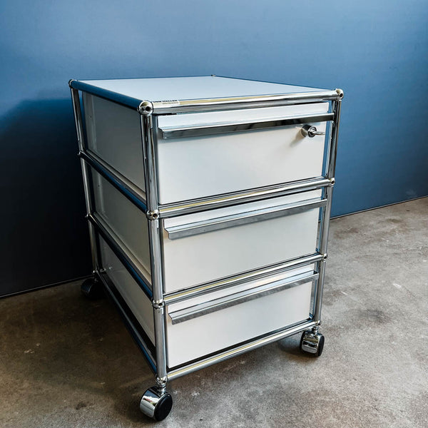 USM Haller - Rollcontainer - Lichtgrau - 3 Schubladen - TOP Zustand!