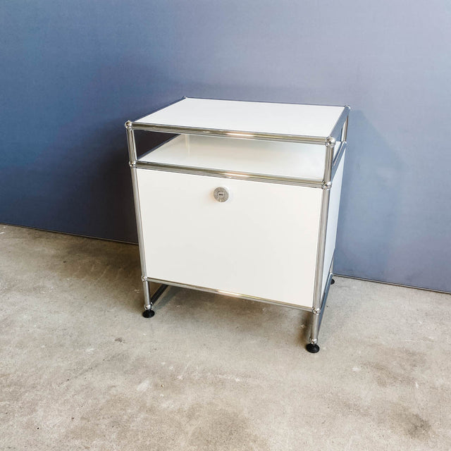 USM Haller Nachtschränkchen - weiß - Auf- und Unterbau - gebrauchte TOP Qualität