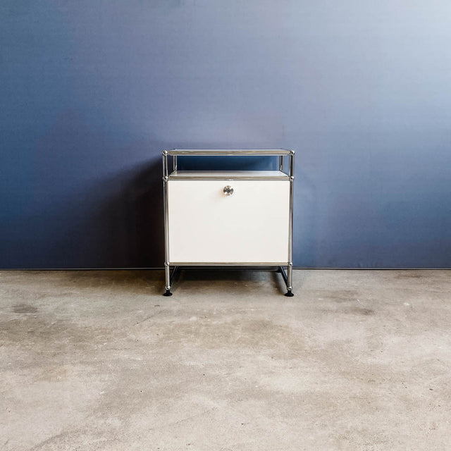 USM Haller Nachtschränkchen - weiß - Auf- und Unterbau - gebrauchte TOP Qualität