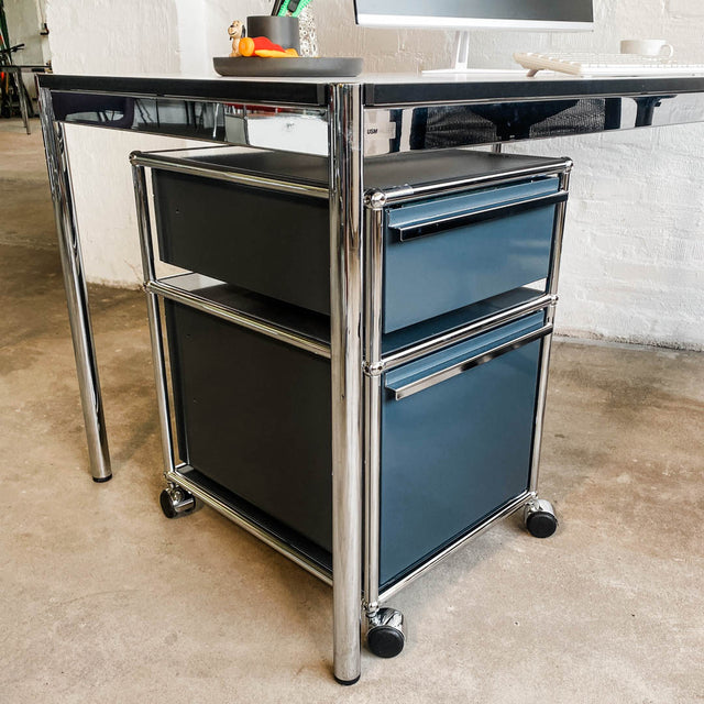 USM Haller - Rollcontainer - anthrazitgrau - gebrauchter TOP Zustand