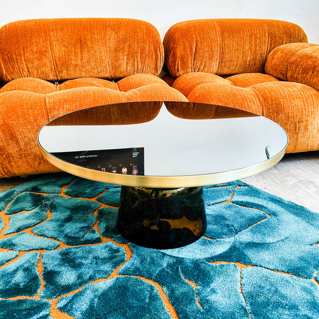 ClassiCon - Bell Coffee Table - Messing/Glas