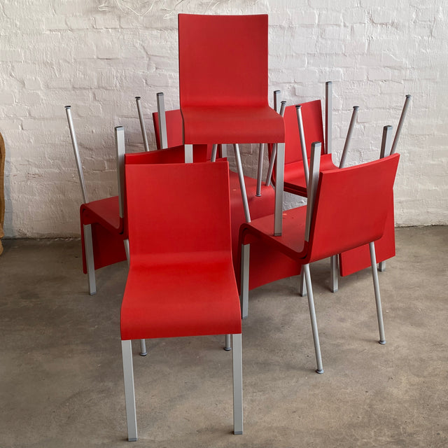 Vitra - .03 - Stuhl - Signalrot - Maarten van Severen - gebrauchter TOP Zustand