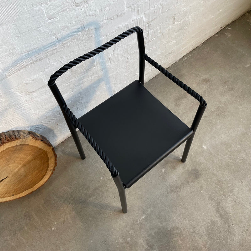 Rope Chair - schwarz