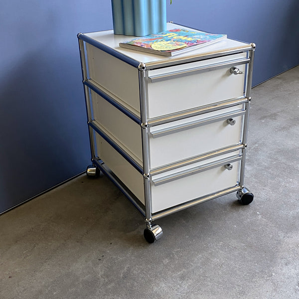 USM Haller - Rollcontainer - weiß