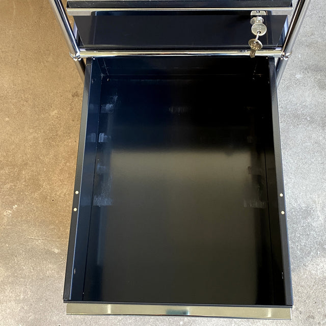 USM Haller Rollcontainer - schwarz - gebrauchter TOP Zustand