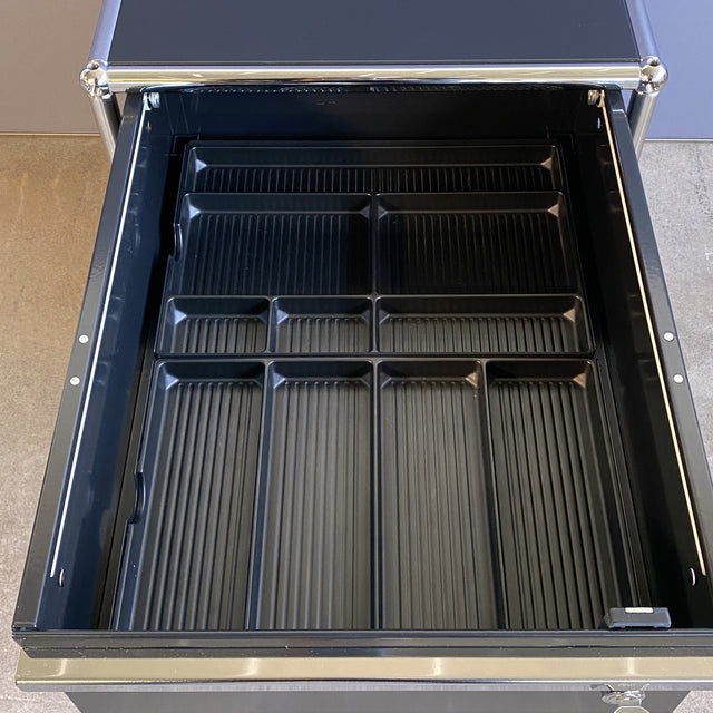 USM Haller Rollcontainer - schwarz - gebrauchter TOP Zustand