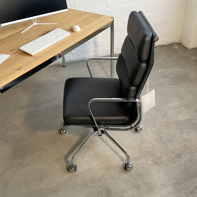 EA 219 Soft Pad - Bürostuhl - Leder schwarz