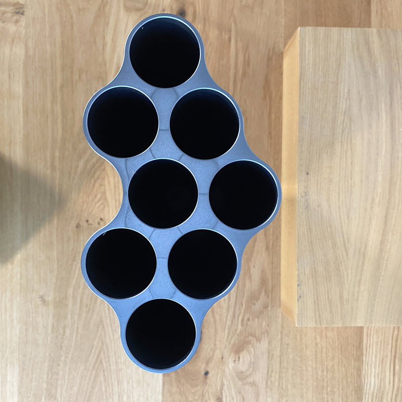 Vase Nuage large - steel blue