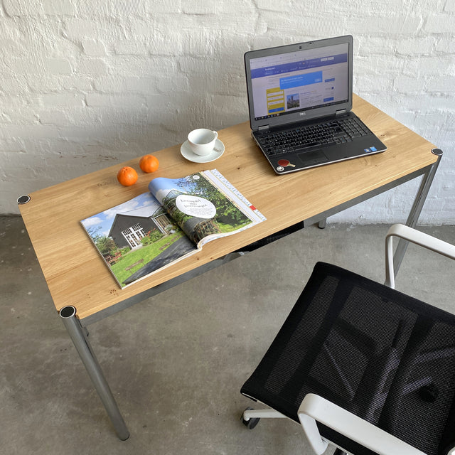 Tisch Eiche massiv - 125 x 50 cm