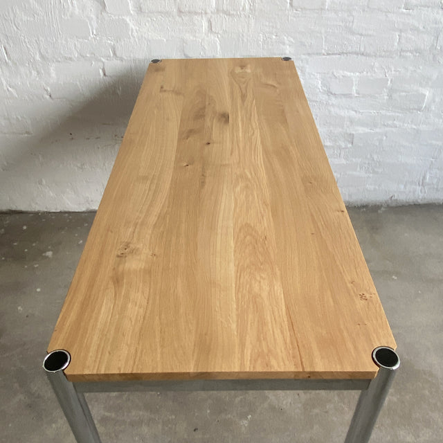 Tisch Eiche massiv - 125 x 50 cm