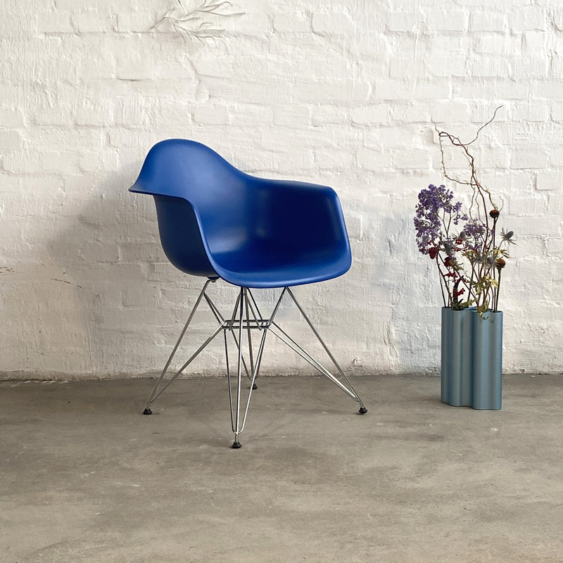 Eames Plastic Arm Chair DAR - Grün - Blau
