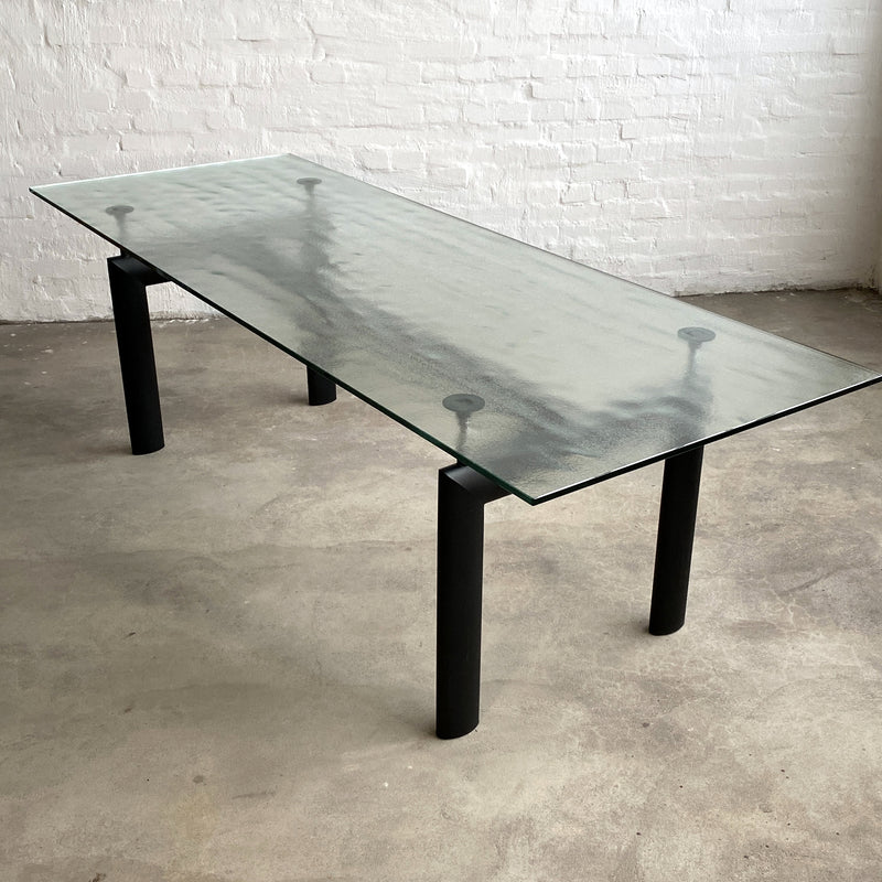LC6  - Tisch - Glas/schwarz
