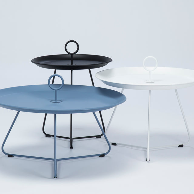 Eyelet Tray Table ø 60 cm - grau