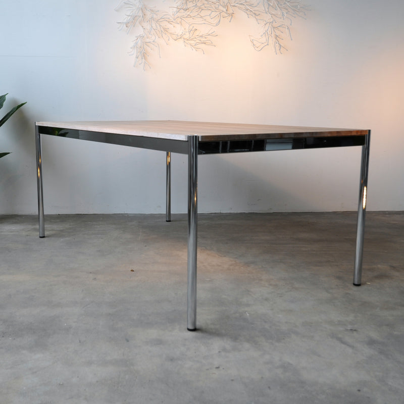 Tisch Eiche weiß geölt - 175 x 100 cm
