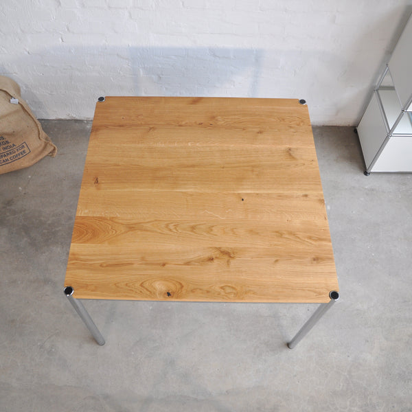 USM Haller - Tisch - Eiche massiv - 100 x 100 cm - gebrauchter TOP Zustand