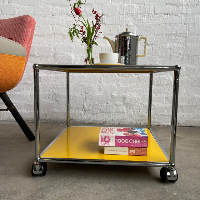 USM Haller Beistelltisch - 50 x 50 cm - verschiedene Ausführungen - gebrauchte TOP Qualität