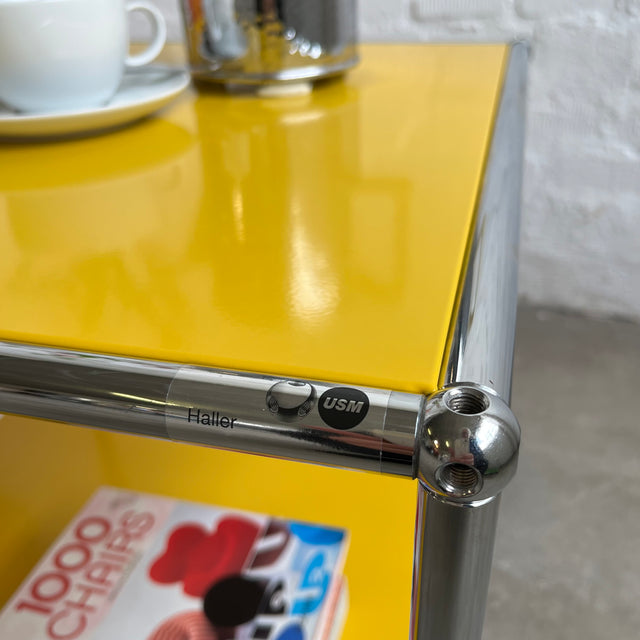 USM Haller Beistelltisch - 50 x 50 cm - verschiedene Ausführungen - gebrauchte TOP Qualität