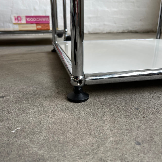 USM Haller Beistelltisch - 50 x 50 cm - verschiedene Ausführungen - gebrauchte TOP Qualität