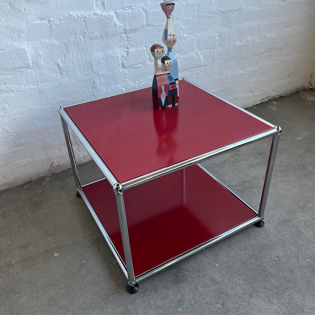 USM Haller Beistelltisch - 50 x 50 cm - verschiedene Ausführungen - gebrauchte TOP Qualität