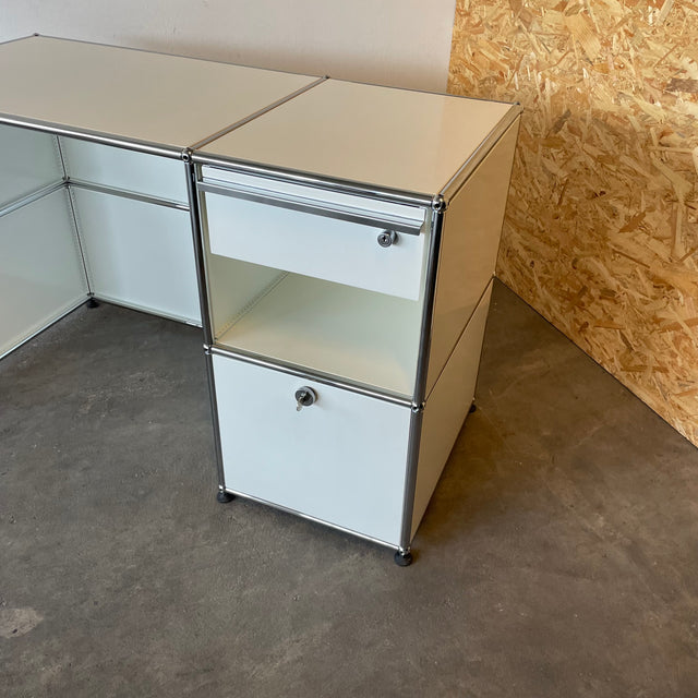 USM Haller - Sekretär - weiß